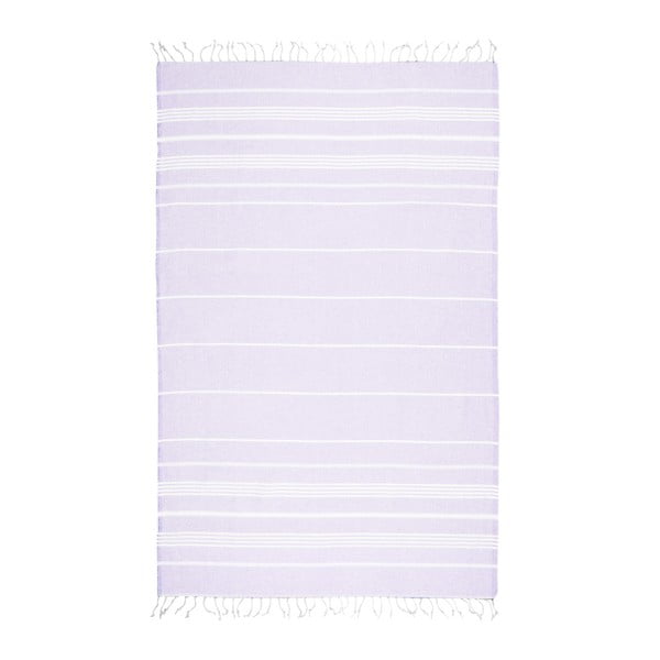 Jasnofioletowy ręcznik z domieszką bawełny Kate Louise Cotton Collection Classic Light Lilac, 100x180 cm
