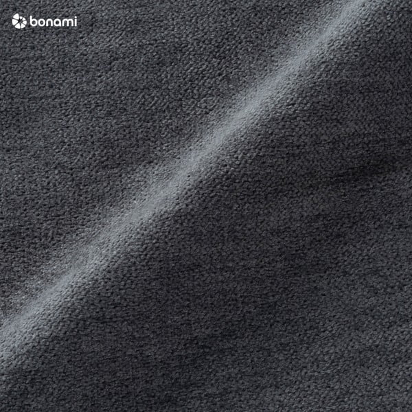 Ciemnoszary zagłówek łóżka Mazzini Sofas Barletta, 160x120 cm-image-1