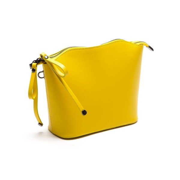 Torebka skórzana Isabella Rhea 3029 Giallo-image-1