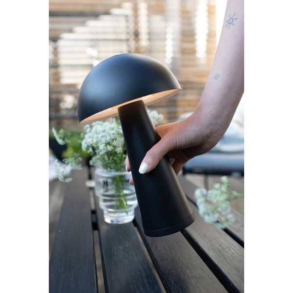 Czarna lampa stołowa LED (wys. 26,5 cm) Fungi – Markslöjd-image-2
