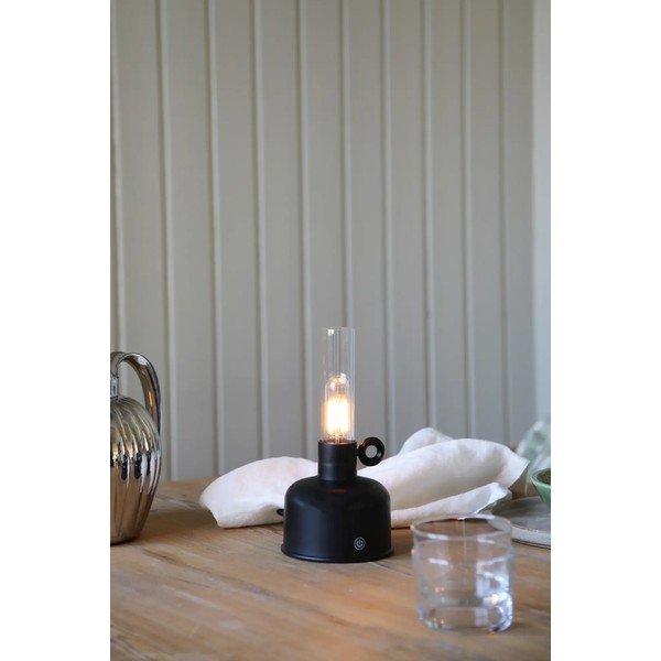 Czarna lampa stołowa LED (wysokość 22 cm) Astrid – Markslöjd-image-1