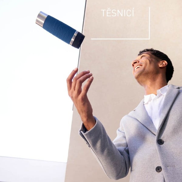 Ciemnoniebieski kubek podróżny 360 ml – Tefal-image-3