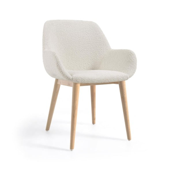 Kremowe krzesła zestaw 4 szt. Konna – Kave Home