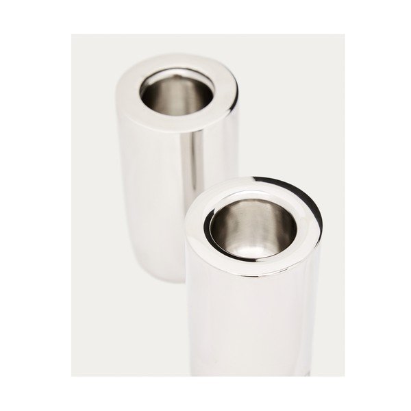 Metalowe świeczniki zestaw 2 szt. Nirela – Kave Home-image-4