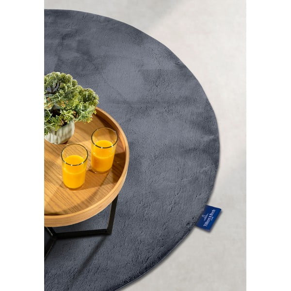 Antracytowy okrągły dywan ø 160 cm Leon – Villeroy&Boch-image-2