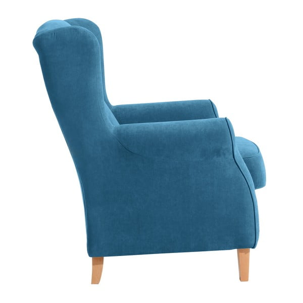Niebieski fotel Max Winzer Lorris-image-2