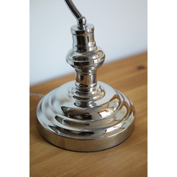 Lampa stołowa w kolorze srebra (wysokość 22,5 cm) Bankers – Markslöjd-image-3