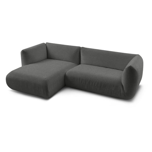 Szary sztruksowy narożnik (lewostronny) Lecomte – Bobochic Paris-image-3