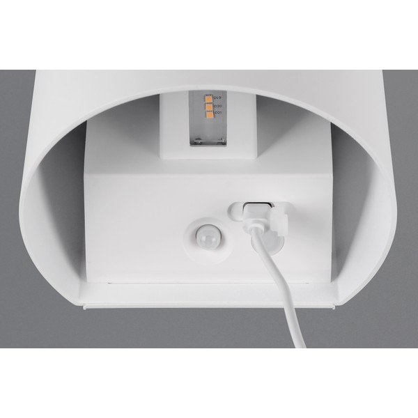 Lampa zewnętrzna ścienna LED z czujnikiem ruchu na USB (wysokość 10 cm) Genie – Reality-image-3