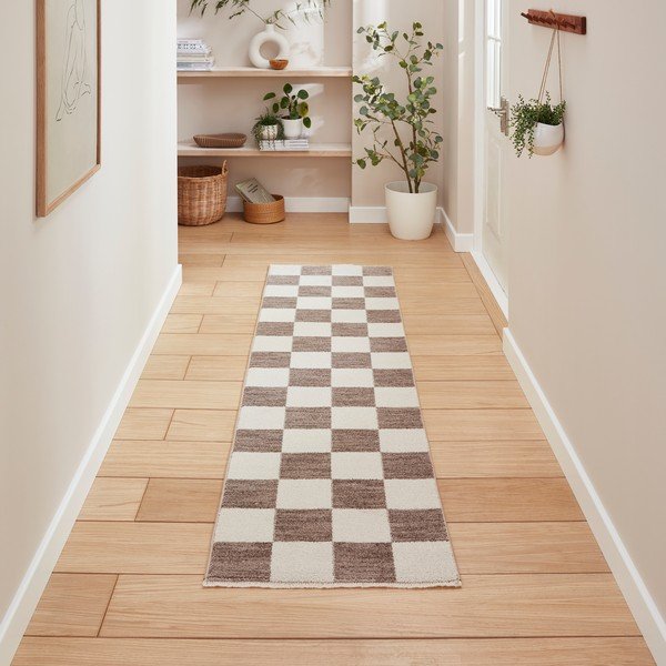Szary chodnik 60x230 cm Baltimore – Think Rugs-image-1