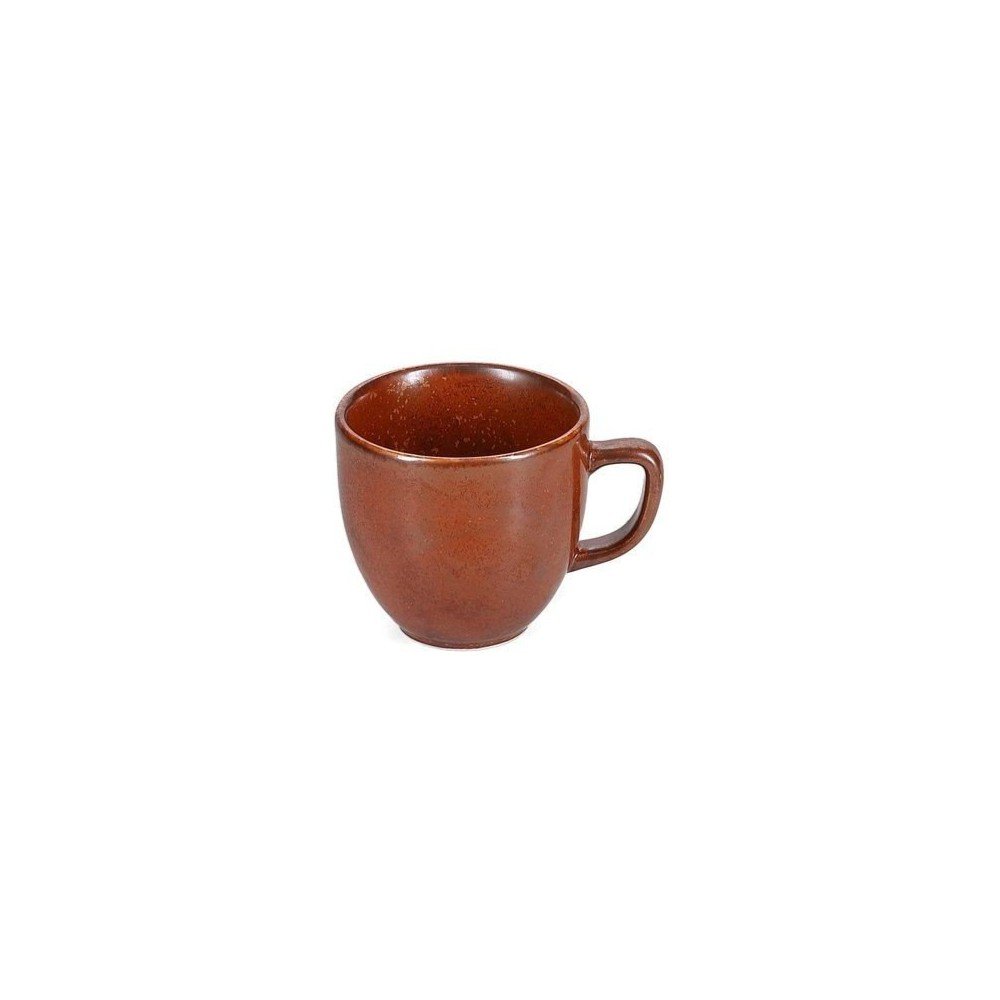 Brązowa porcelanowa filiżanka do cappuccino 200 ml Ovio – BonBistro (zdjęcie 3)