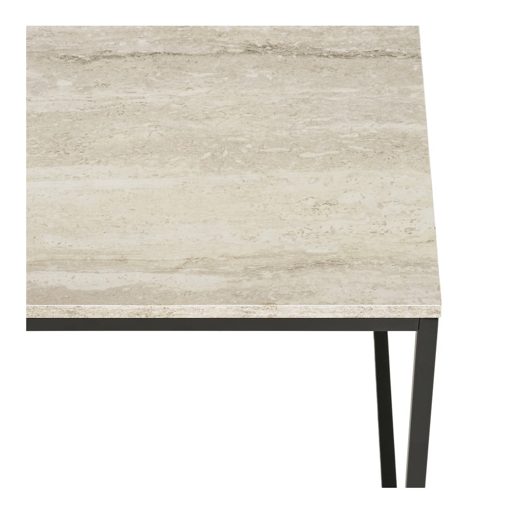 Stolik w dekorze kamienia 45x45 cm Vita – House Nordic (zdjęcie 4)