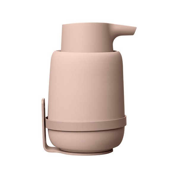 Różowy uchwyt ścienny do dozownika na mydło Sono – Blomus-image-1