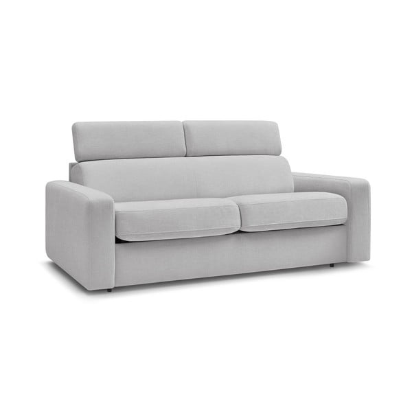 Jasnoszara rozkładana sofa 195 cm Monaco – Bobochic Paris-image-1