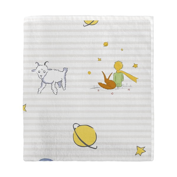 Biały ręcznik dziecięcy 70x150 cm Son monde – Mr. Fox-image-3