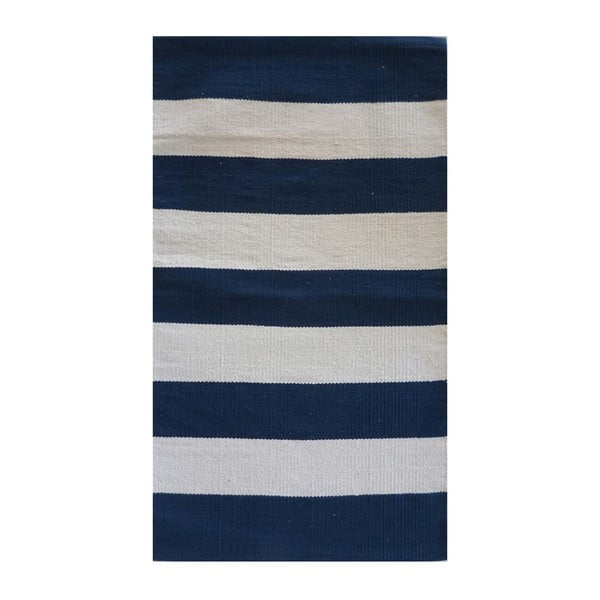Dywan bawełniany tkany ręcznie Webtappeti Azura, 50 x 80 cm