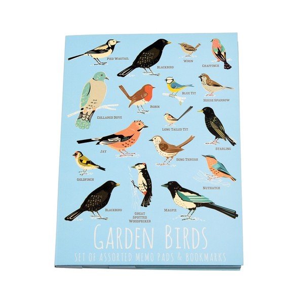 Zestaw karteczek samoprzylepnych Rex London Garden Birds-image-2