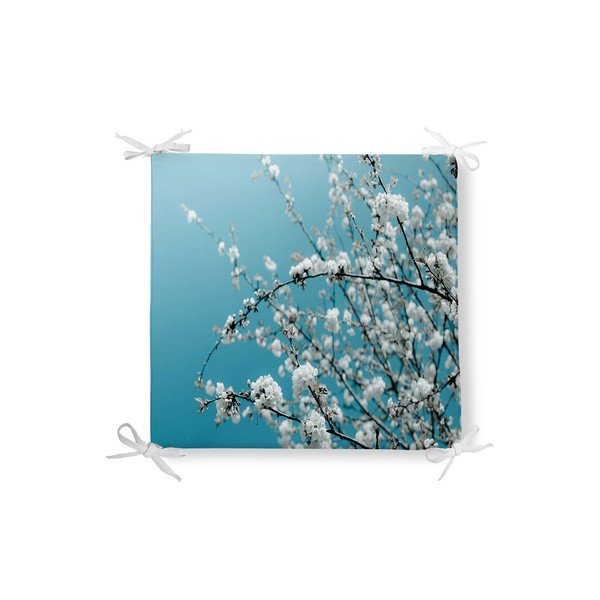 Poduszka na krzesło z domieszką bawełny Minimalist Cushion Covers Winter Wonderland, 42x42 cm