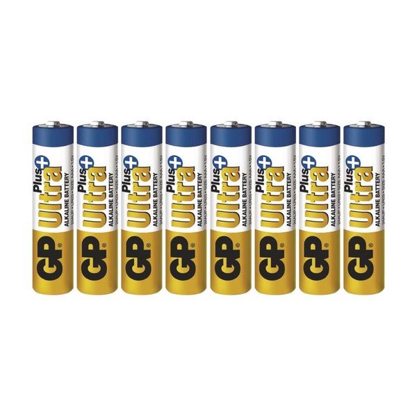 Zestaw 8 baterii alkalicznych EMOS GP Ultra Plus AAA-image-1