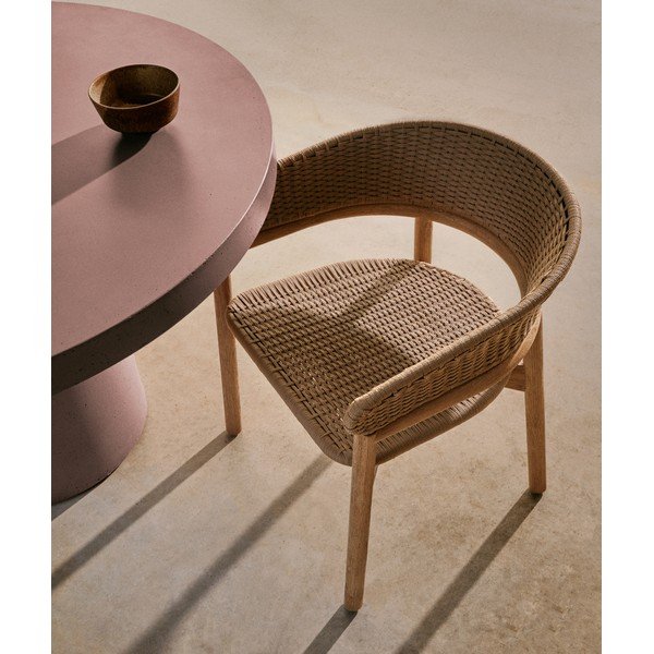 Okrągły stół ogrodowy betonowy ø 120 cm Aiguablava – Kave Home-image-2