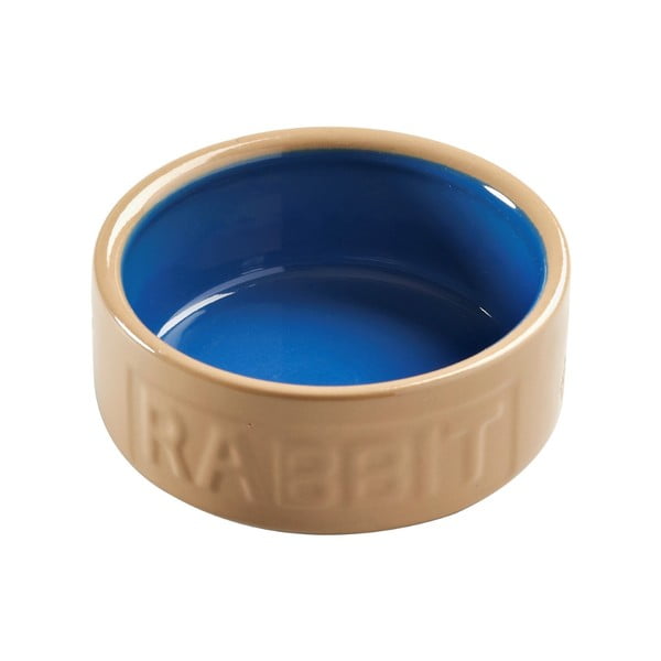 Miska dla królika z kamionki Mason Cash Blue Cane, ø 13 cm-image-1