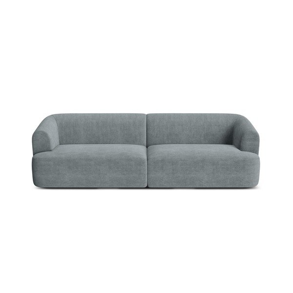 Ciemnoszara sztruksowa sofa 255 cm Campi – Cosmopolitan Design-image-3