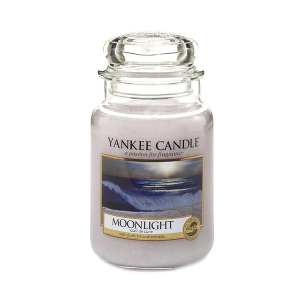 Świeca zapachowa Yankee Candle Księżycowy Świt, czas palenia 110–150 godzin
