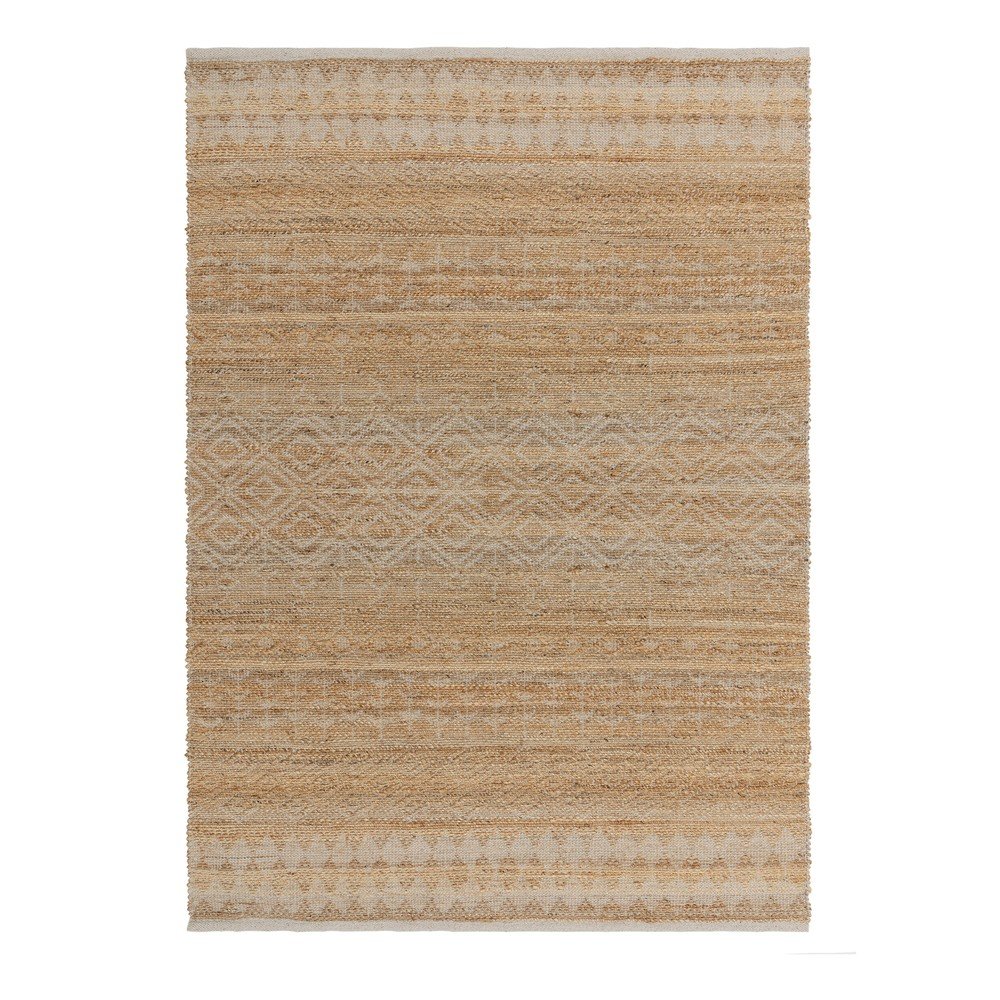 Dywan z mieszanki juty tkany ręcznie w naturalnym kolorze 120x170 cm Asher Natural – Asiatic Carpets