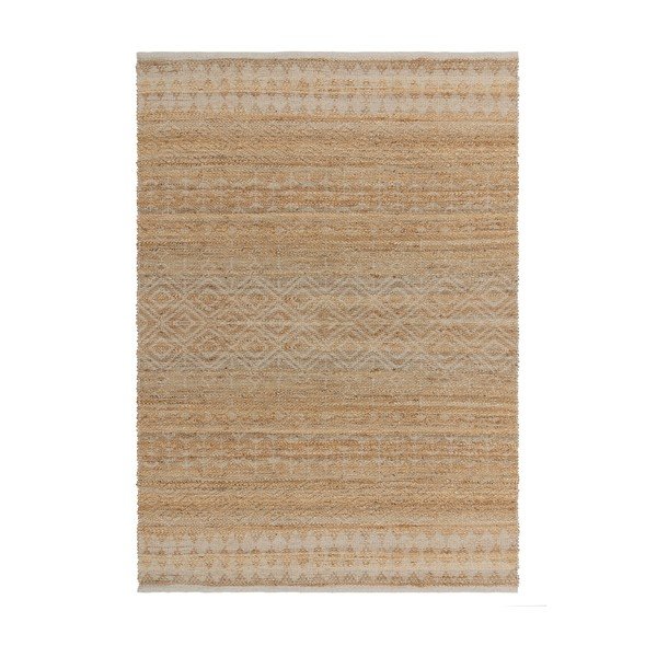 Dywan z mieszanki juty tkany ręcznie w naturalnym kolorze 160x230 cm Asher Natural – Asiatic Carpets
