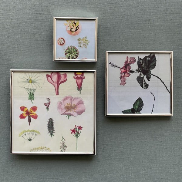 Metalowa ramka stojąca/ścienna w kolorze srebra 16x16 cm Sweet Memory – Zilverstad-image-3