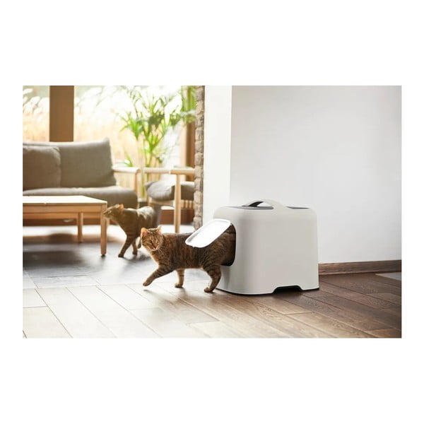 Biały zestaw kuwety i łopatki Biala – Rotho-image-3