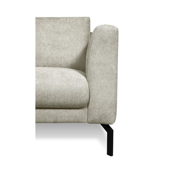 Beżowa sofa  z tkaniny szenilowej 216 cm Gomero – Scandic-image-4