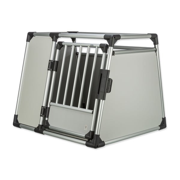 Transporter dla czworonoga w kolorze srebra 75x94 cm Trixie L–XL – Plaček Pet Products