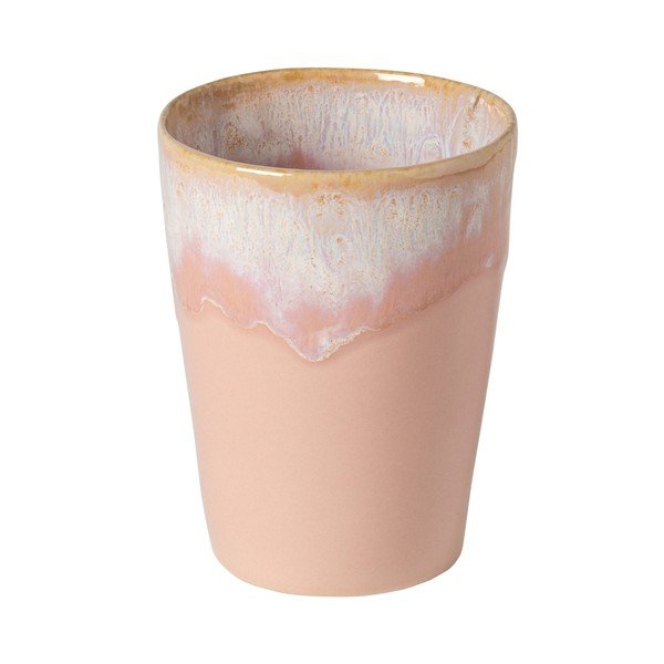 Jasnoróżowy kamionkowy kubek 380 ml Grespresso – Costa Nova