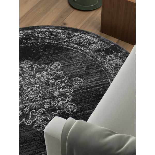 Szary okrągły dywan ø 160 cm Gloria Lydia – Hanse Home-image-2