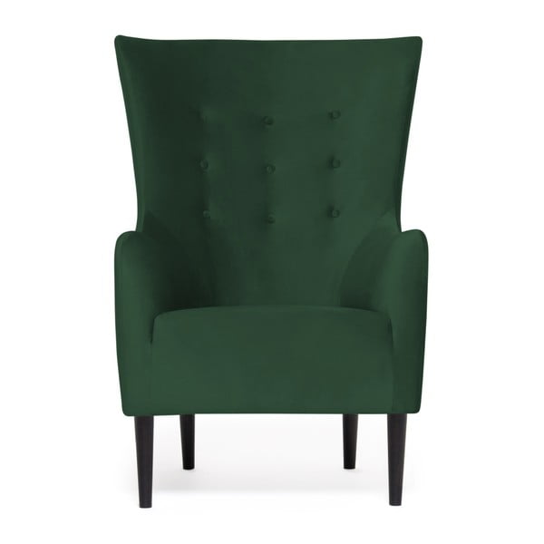 Zielony fotel Vivonita Blair Emerald