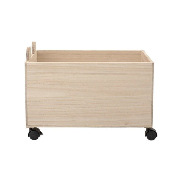 Drewniany pojemnik na kółkach Bloomingville Storage Beaver-image-2