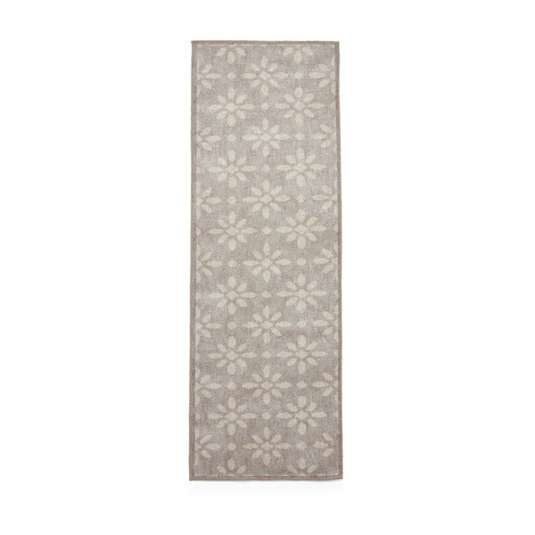 Jasnoszary chodnik odpowiedni do prania 61x170 cm Coral Light Grey – Think Rugs