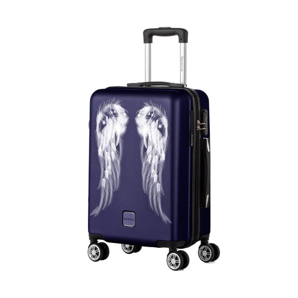 Ciemnoniebieska walizka Berenice Wings, 44 l