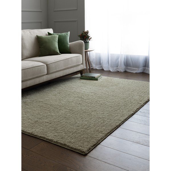 Zielony dywan odpowiedni do prania 120x170 cm Super Snug – Asiatic Carpets-image-1
