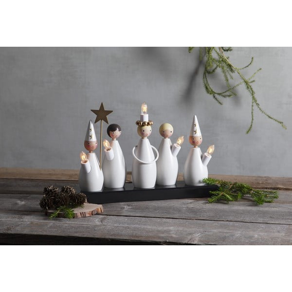 Czarno-biała dekoracja świetlna do kontaktu Luciakör – Star Trading-image-2