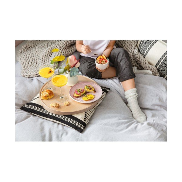 Biało-różowy porcelanowy talerz Villeroy & Boch Blossom, ⌀ 24 cm-image-3