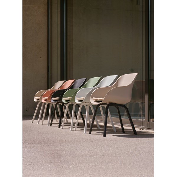 Beżowe plastikowe krzesła ogrodowe zestaw 2 szt. Le Soleil Element – Hartman-image-1