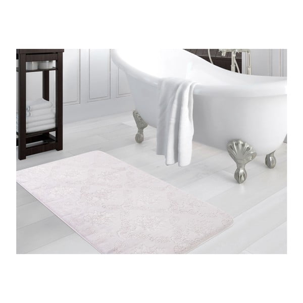 Jasnofioletowy dywanik łazienkowy Smooth, 100x150 cm