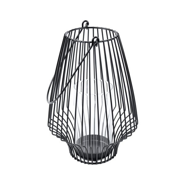 Metalowy lampion (wysokość 28 cm) – Ego Dekor