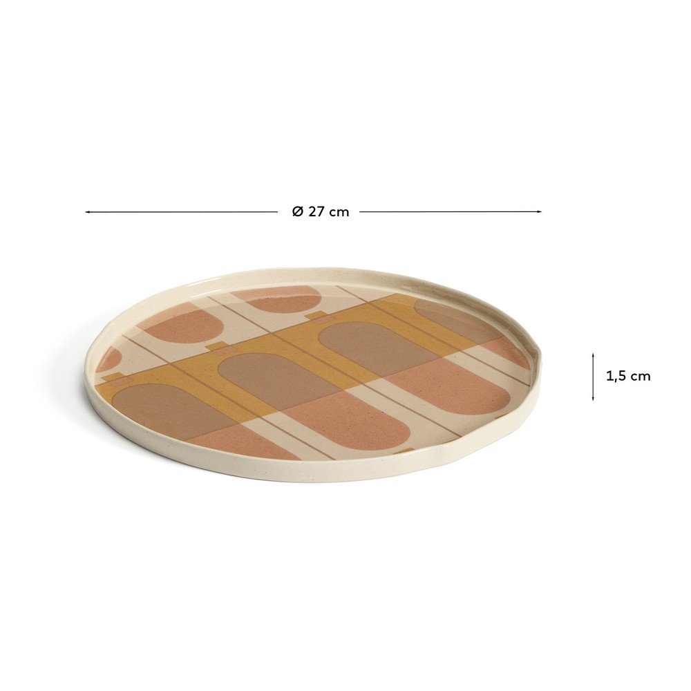 Ceramiczny talerz do serwowania ø 27 cm Julnet – Kave Home (zdjęcie 5)