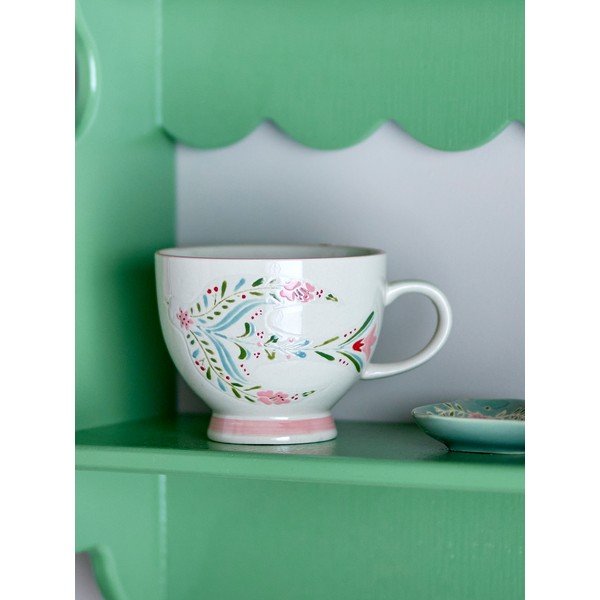 Białe kubki ceramiczne zestaw 4 szt. 400 ml Rosalynde – Bloomingville-image-1