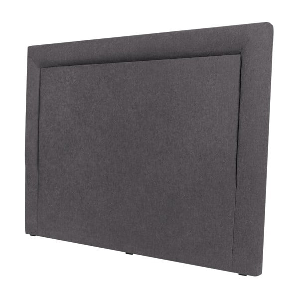 Ciemnoszary zagłówek łóżka Mazzini Sofas Ancona, 200x120 cm-image-3
