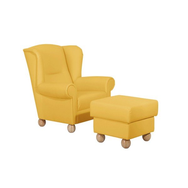Żółty podnóżek Max Winzer Monarch Yellow-image-2