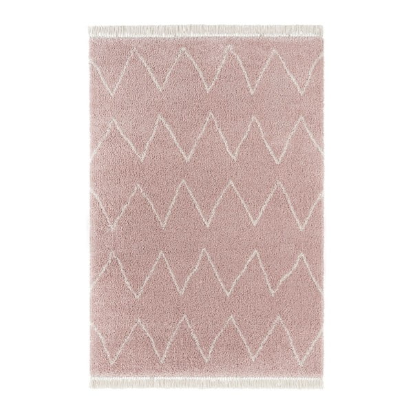 Różowy dywan Mint Rugs Rotonno, 160x230 cm
